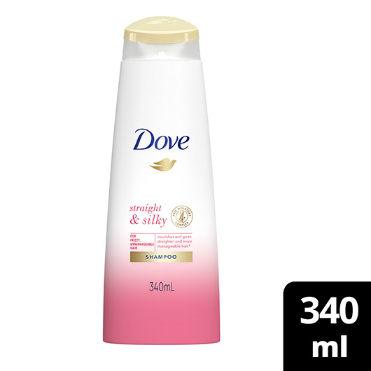 Dove Shampoo Straight and Silky 340ml