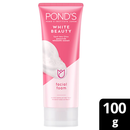 Ponds Facial Foam White Beauty 100g
