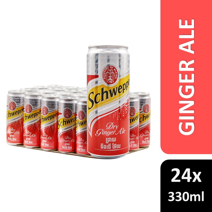 ភេសជ្ជៈ​ ស្វេប​ ជីងជឺ អេល 24 x 330ML