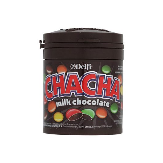 DELFI CHACHA MILK CHOCO TUBE 85G